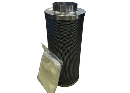 150mm Carbon Filter Kit w/ Inline Fan