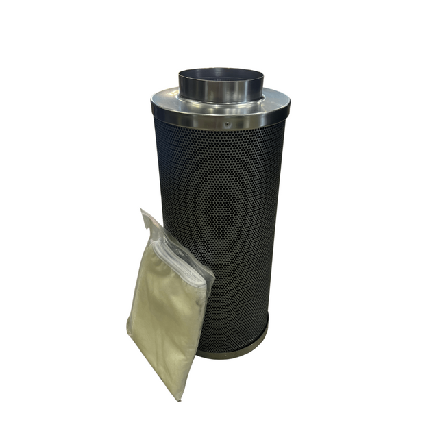 150mm Carbon Filter Kit w/ Inline Fan
