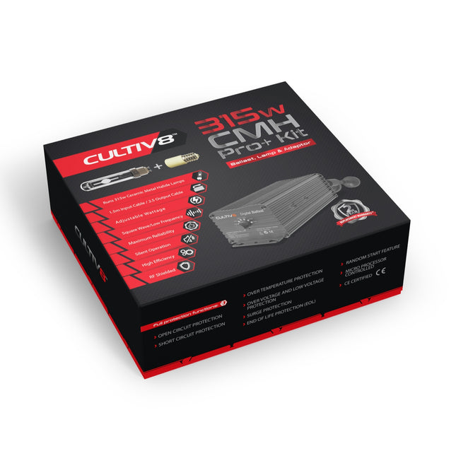 Cultiv8 315W CMH Digital Ballast + Lamp
