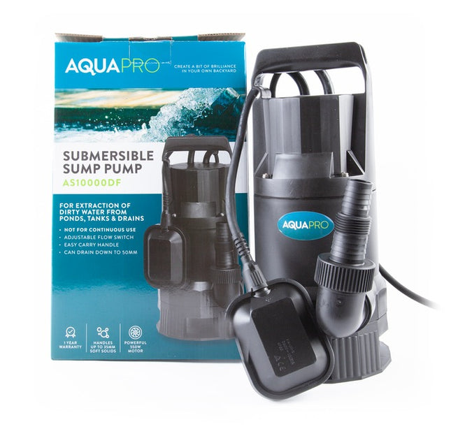 AquaPro Submersible Sump Pump 10000L/H