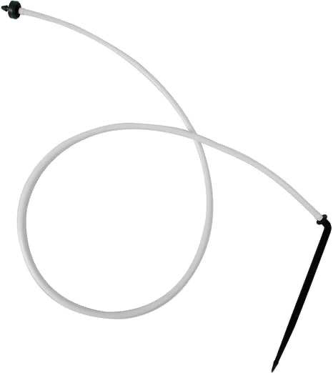 Netafim PCJ Dripper, 60cm Tube + Spike 2L/hr