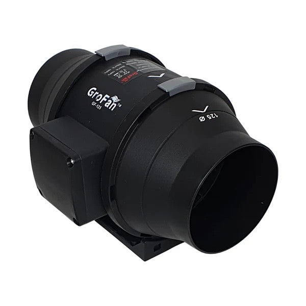 125mm Inline Fan Single Speed