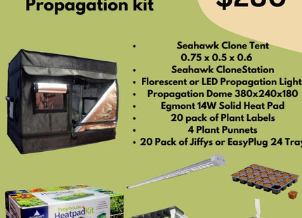"The SeedRaiser" Clone Tent Starter Kit