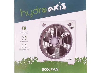 HydroAxis 3 Speed Box Fan