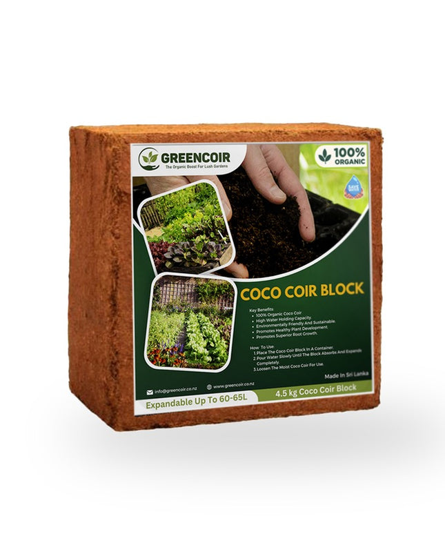 GreenCoir 4.5KG compressed Coco (60L)