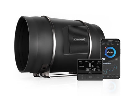 AC Infinity 250mm Cloudline T-10 Fan with AI controller