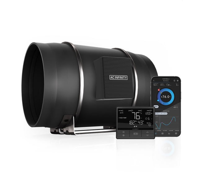AC Infinity 250mm Cloudline T-10 Fan with AI controller