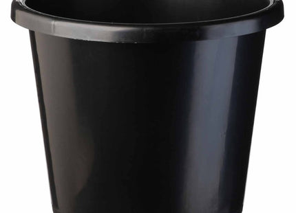 15L Black Plastic Pot