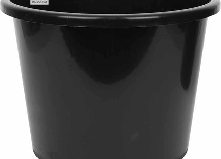 30L Black Plastic Pot