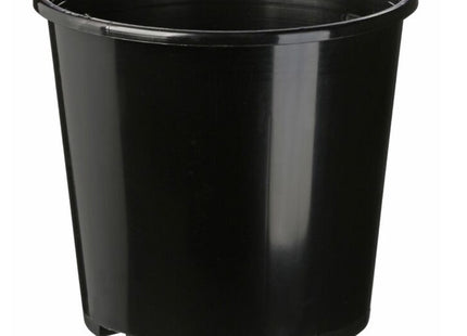 6L Black Plastic Pot