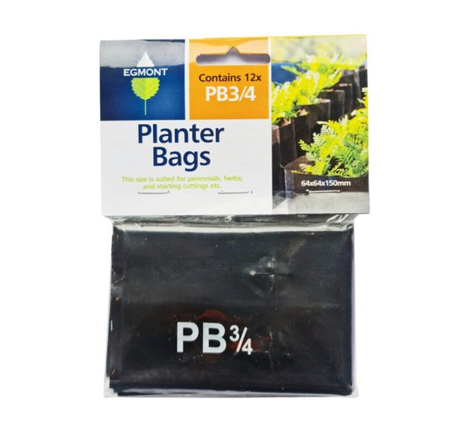 PB3/4 Planter Bags 12pk