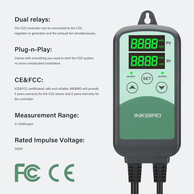 Inkbird Co2 Controller ICC-500T