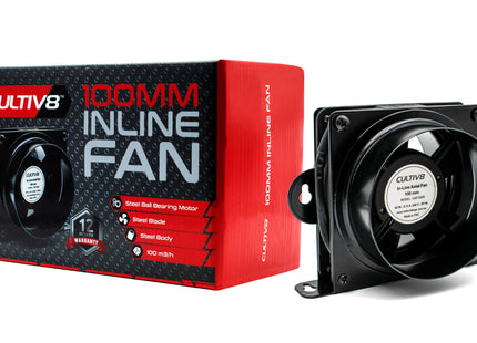Cultiv8 In-Line Axial Fan 100mm