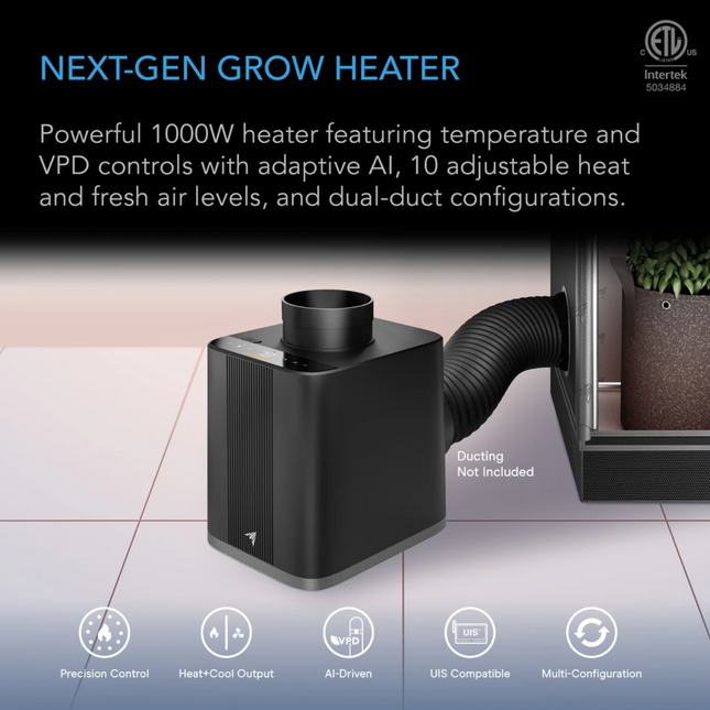 AC Infinity Thermoforge T7 Heater 1000W