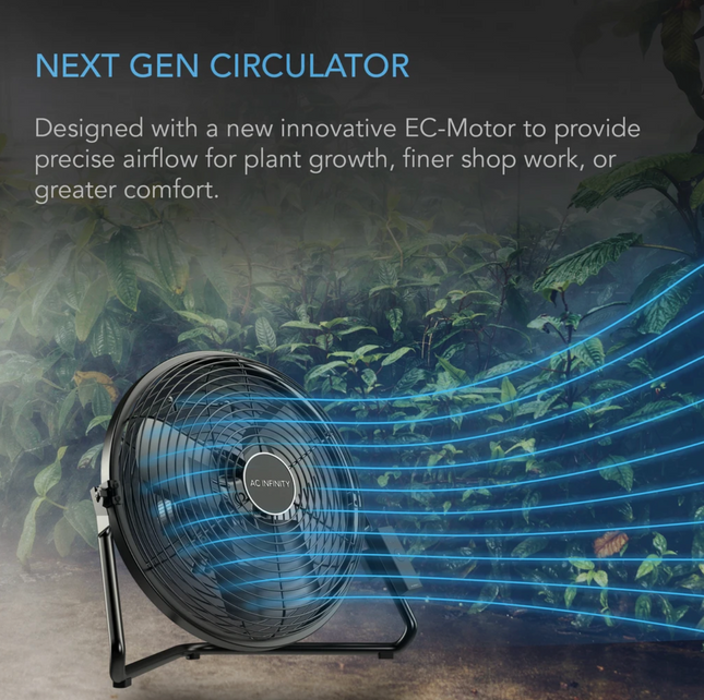 AC Infinity CloudLift S12 Floor Fan