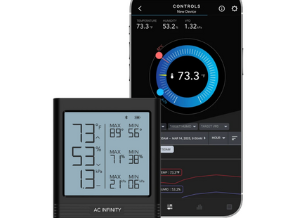 AC Infinity CloudCom B1 Thermo-Hygrometer