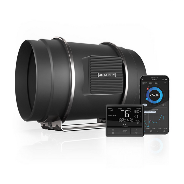 AC infinity 200mm Cloudline T-8 Fan