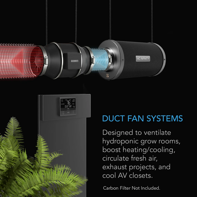 AC infinity 200mm Cloudline T-8 Fan