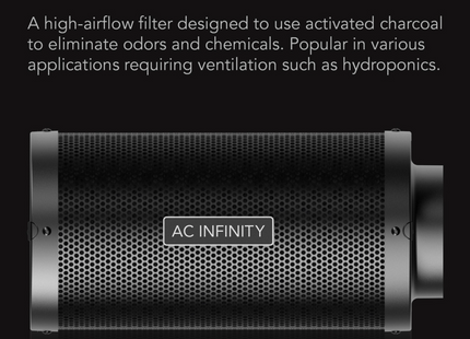 AC Infinity 150mm Carbon Filter