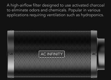 AC Infinity 250mm Carbon Filter