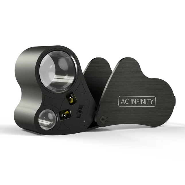 AC Infinity Jeweler's Loupe w LED Light & Dual Lenses