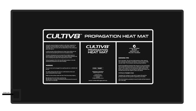 Cultiv8 Heat Pad Large 35W 645mm x 350mm