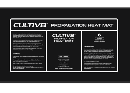 Cultiv8 Heat Pad Medium 25W 550mm x 280mm