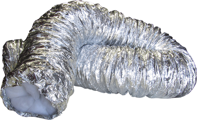 5M x 250mm Insulated Ducting