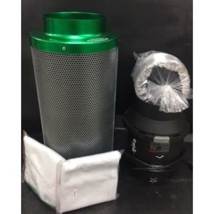 Filtaroo Carbon Filter Kit w/ Two Speed GroFan 150mm