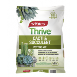 Yates Thrive Cacti & Succulent Potting Mix 15L