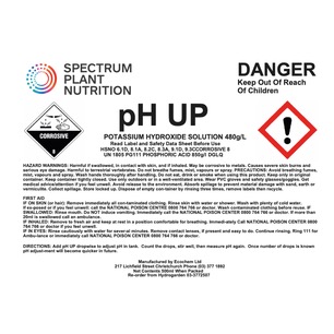 SPN pH Up 500ml (Potassium Hydroxide 480g/L)