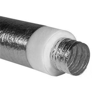5M x 200mm Insulated ducting